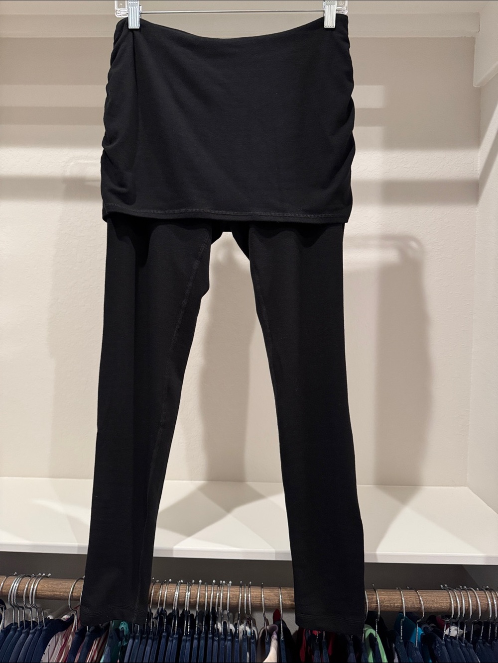 Zella Black Skirted Leggings